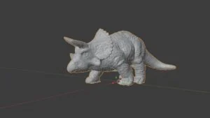 Triceratops_Photogrammetry_Blender