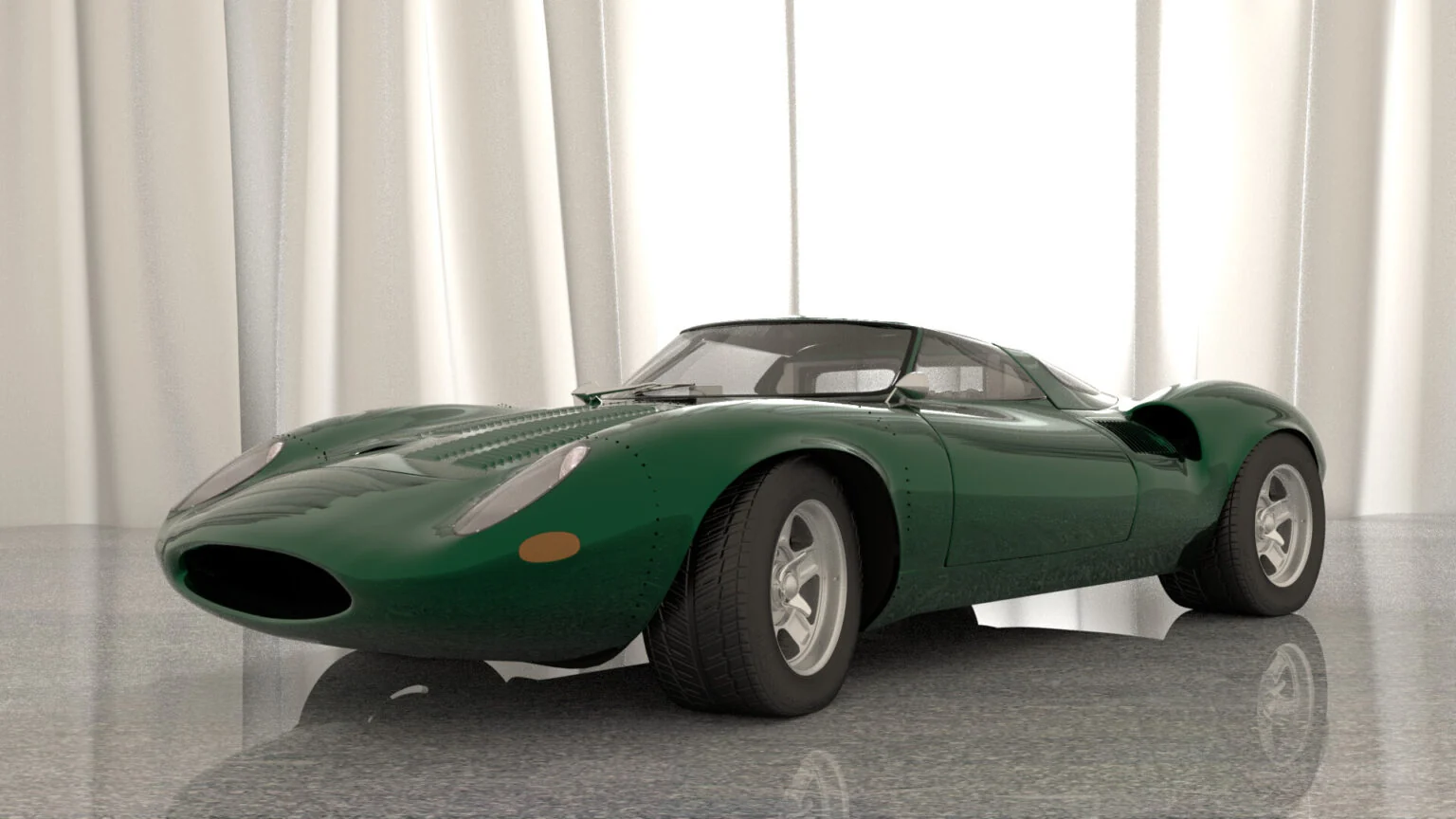 Jaguar_XJ13_modeling